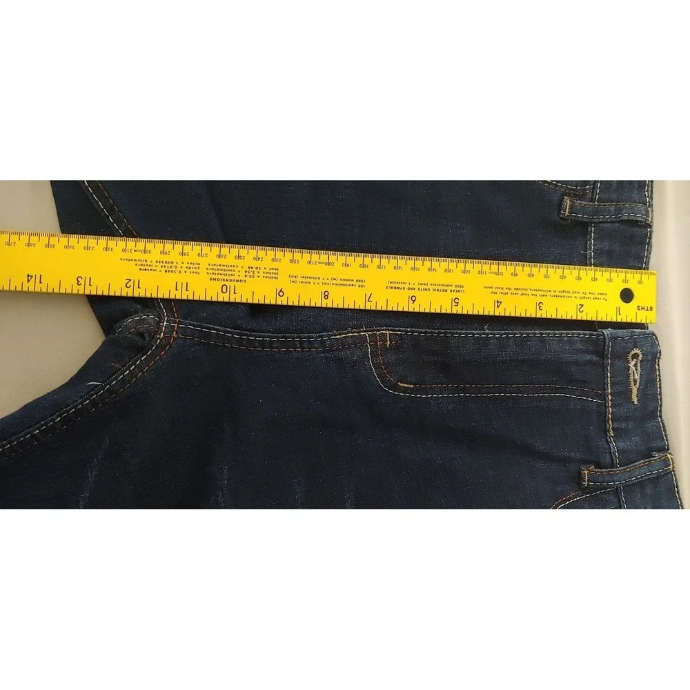 Jeans Wear Mens 34 Dark Wash‎ Straight Leg Jeans Classic Style Denim Pants